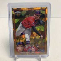 2023 Topps Chrome Update Sapphire - GOLD #107 Tanner Bibee RC 27/50 Rookie Debut - £46.31 GBP