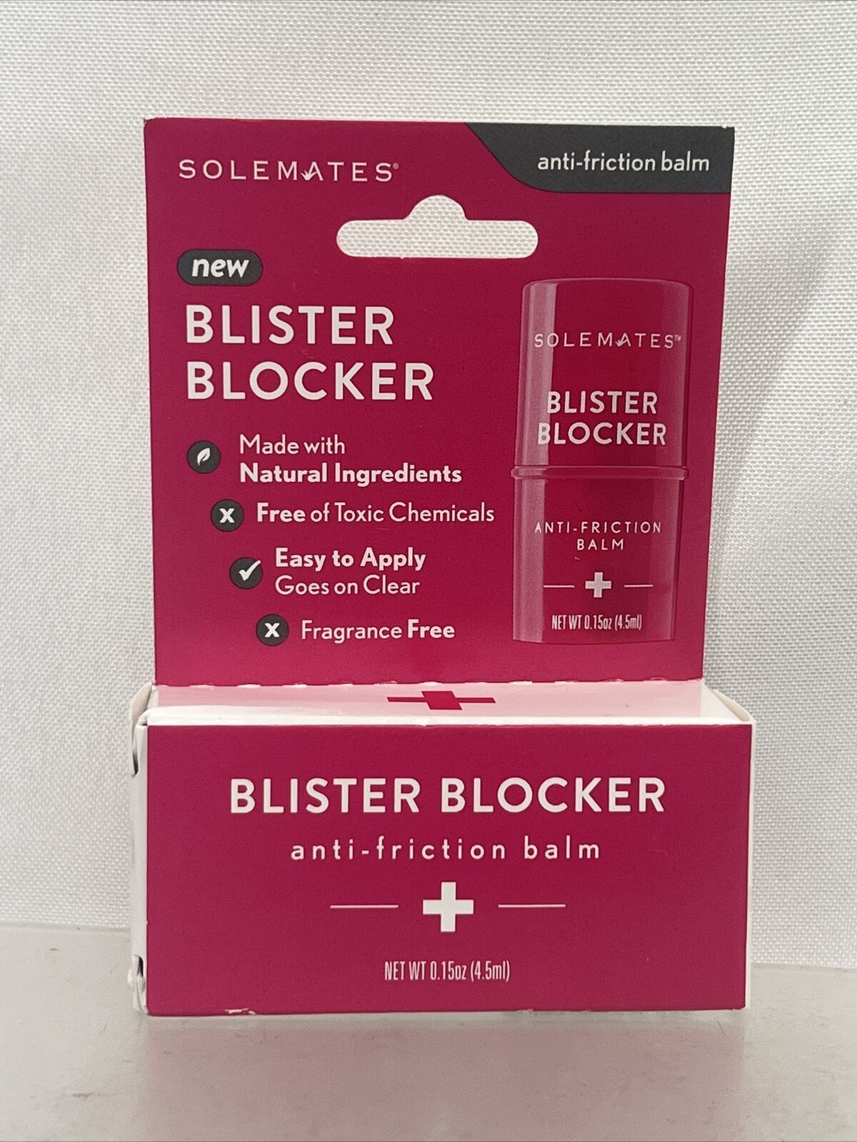 Solemates Anti Friction Balm - Blister Blocker Clear Stick .15 oz - $5.69