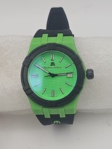 Maurice Lacroix AI2008- Aikon #tide Watch Quartz 40mm 10ATM green black - $198.68