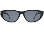 Vogue Sol JENNY W44 Negro Rectangular Monturas con Azul Lentes 52-18-130 - $37.04