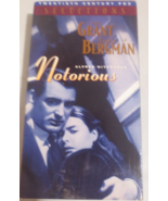 Notorious VHS CARY GRANT AND INGGRID BERGMAN - £1.55 GBP