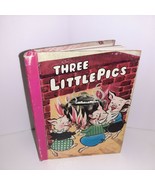 McLoughlin Bros Three Little Pigs Story Book 1937 + Jack &amp; Jill #804 - £7.91 GBP