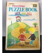 Vintage Transogram Jack and Jill Storytime Puzzle Book 1968 Complete - £10.52 GBP