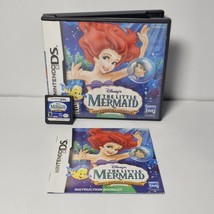 Disney&#39;s Little Mermaid Ariels Undersea Adventure Nintendo DS Complete w/ Manual - £6.80 GBP