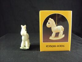 An item in the Collectibles category: Precious Moments 102474, Rocking Horse, Issued 1986, Suspended 1991, Free Ship