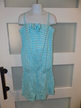 Nautica Blue/White Stripe Romper Size 10 Girl's NWOT - $18.90