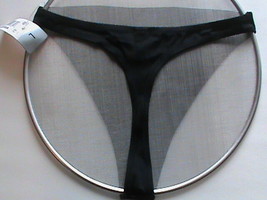 PARISA by Amir black thong NWT women&#39;s-L panties underwear lingerie - £12.24 GBP
