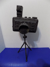 New Metal Vintage Style Camera Figurine Sculpture Home Decor - £37.66 GBP
