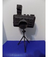 New Metal Vintage Style Camera Figurine Sculpture Home Decor - £36.47 GBP