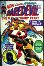 DAREDEVIL# 11 Dec 1965 (6.0 FN) Ani-Men Bob Powell Art Wally Wood Cover - £103.91 GBP