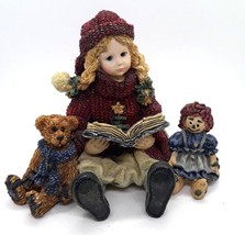 Boyds Yesterday&#39;s Child Megan With Elliot and Annie 1995 Dollhouse Colle... - $14.99
