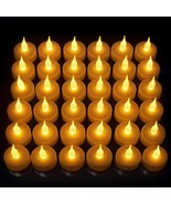 LED Candles, Lasts 2X Longer, Realistic Tea Lights Candles, LED Tealight... - $12.86