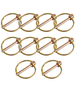 10 Pcs 3/16” Linch Pin, Heavy Duty Lynch Pin Lock Pin Clips for Farm Tra... - $309.96 MXN