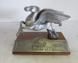 Mobilgas Pewter Figurine Paper Weight Limit Edition Circa 1980 - £228.46 GBP