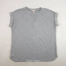 Como Vintage T Shirt Women Medium Grey Short Sleeve  - $14.75