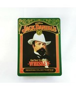 Jack Daniel&#39;s Storage Gift Box Tin Metal Hinged Lid Mansfield England 10... - €62,73 EUR