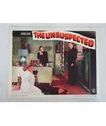The Unsuspected 1947 Warner Brothers 11x14&quot; crime lobby card Claude Rain... - £23.35 GBP