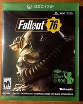 Fallout 76 Xbox One New! Battlefield, Warfare, Vault, Nuclear War, Nuke Bomb 0 - £14.23 GBP