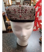 Uzbek Uyghur Uzbekistan Duppa  Hat Doppa Duppi Skull Cap 6&quot; - $660.74 MXN