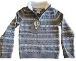 JARVIS ARCHER ~ Size 4T ~ 1/4 Zip ~ Turtleneck Sweater ~ Cotton ~ GRAY F... - $28.05