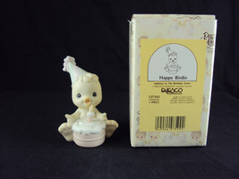 Precious Moments 527343, Happy Birdie, Issued 1992, Suspended 1996 - $14.95