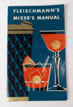 Vintage Fleischmann Mixer&#39;s Manual Recipe Book - $9.89