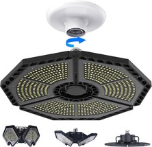 Led Garage Lights, 140W 18500 Lumens Garage Ceiling Lighting, 6000K Daylight - £40.07 GBP