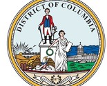 Seal of the District of Columbia Sticker Decal R682 - $1.95+