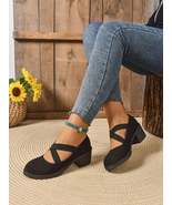 Crisscross Block Heel Pumps - $54.71 CAD