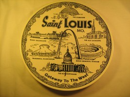 10&quot; Porcelain Souvenir Collector Plate Saint Louis Missouri [Z42] - £11.35 GBP