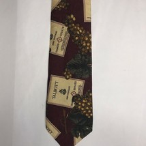 Robert Talbott Tie 1990 Vintage Diamond Estate Vineyard Burgundy Mens 59... - £12.65 GBP