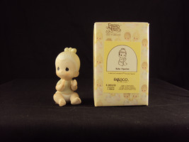 Precious Moments E_2852/D, Baby Figurine "D", Issued 1987, Suspended 1996 - $24.95