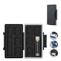 24 Slots Memory Card Case Holder for 16 Micro SD Cards, 8 SD Cards, Includes a 3 - £33.81 GBP