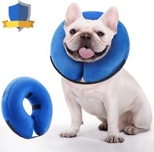 Protective Inflatable Dog Collar Pet Recovery Collar Anti-Bite Lick Wound Healin - £22.91 GBP