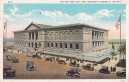 Art Institute Ferguson Fountain Chicago Illinois IL 1926 Postcard C58 - £2.38 GBP