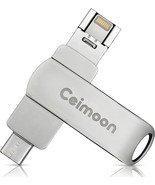 128GB Flash Drive USB C Photo Storage for Android PC Tablet Thumb Drive External - £39.48 GBP