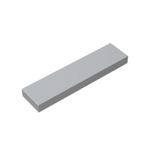 100x Part 2431 Tile 1x4 Light Gray Classic Brick Building Piece Compatib... - £9.00 GBP