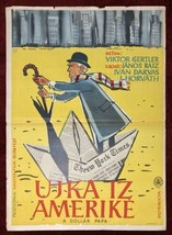 Vintage Poster Dollarpapa 1956 Viktor Gertler Iván Darvas Hungarian - $222.74