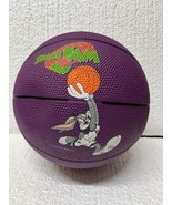 Vtg Spalding Space Jam Spell Out Logo Purple Basketball 1996 Ball - Rare... - $1,222.90 MXN