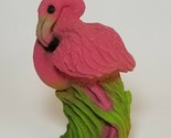 Hot Pink Flamingo Sandy Texture Finish Resin Vintage Sand Cast? - £14.20 GBP