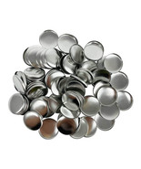 Round Badges Pin Back Metal Button for DIY Craft 100 Set/Pack (2-1/4&#39;&#39; 5... - £9.74 GBP