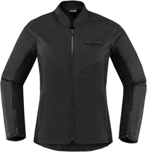 ICON Women&#39;s Hooligan Perf Jacket - Stealth - Large 2822-1332 - £108.23 GBP