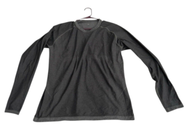 Lululemon Men's Live In Practice XL Long Sleeve Crewneck Shirt Blue Stre... - $31.60