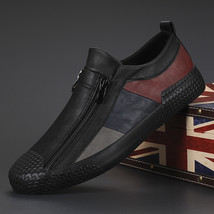 Men&#39;s Vulcanized Shoes Spring/Autumn Designer Sneakers Breathable Men Loafers Sh - £39.10 GBP
