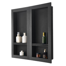 VEVOR Shower Niche, 16 x 32 in &amp; 16 x 32 in Recessed Wall Niche, Movable... - $79.99
