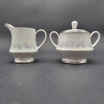 Noritake Marywood Creamer Sugar Bowl Vintage Made In Japon Discontinued 70s - £25.28 GBP