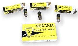 Sylvania Electronic Tube Vintage Set Of 3 NOS #3BC5 3CE5 - £11.05 GBP