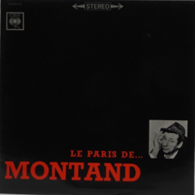 Yves Montand Le Paris De Montand LP Vinyl Record 1964 Japan YS-407-C Chanson - £21.56 GBP