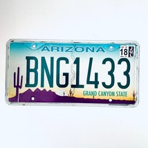 2018 United States Arizona Grand Canyon State Passenger License Plate BNG1433 - £13.15 GBP