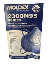 NEW 10 Pack Moldex 2300N95 Series Medium / Large Particulate Respirators - $31.67